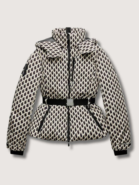 Warm Waterproof Women's Puffer Ski Jacket - OutfitLondon
