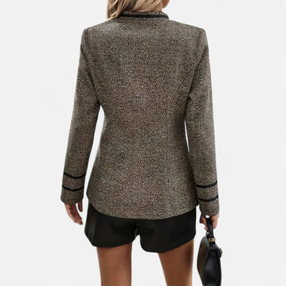 Ladies' Embossed Two-Button Jacket
