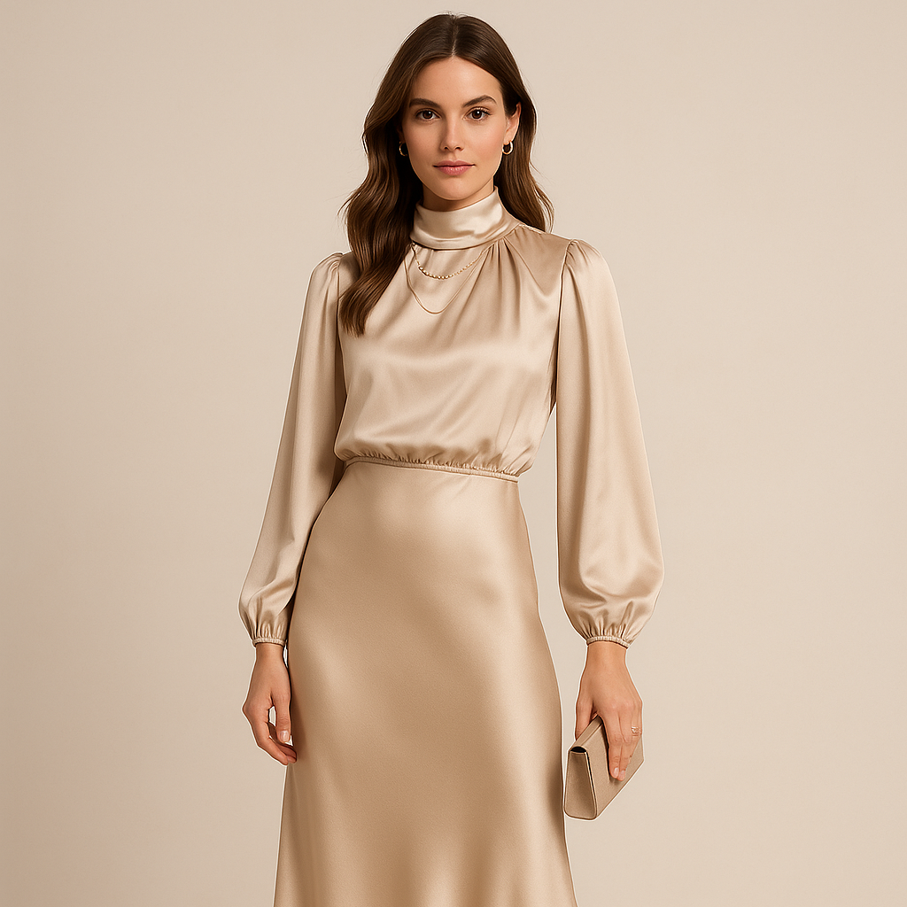 Casual Knee Length Daily Women's Dress - OutfitLondon