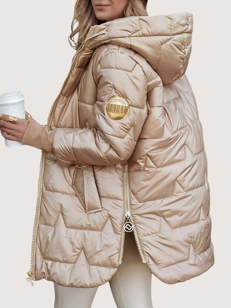 Glossy Waterproof Puffer Jacket