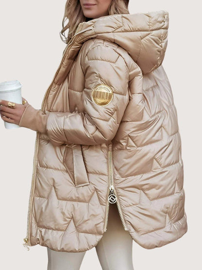 Glossy Waterproof Puffer Jacket