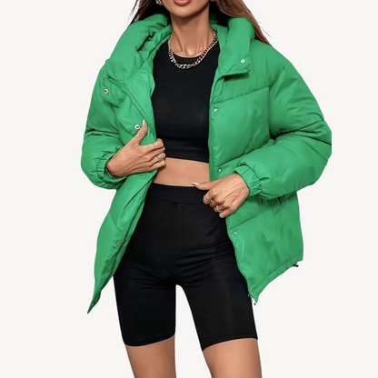 Warm Short Down Filled Coat