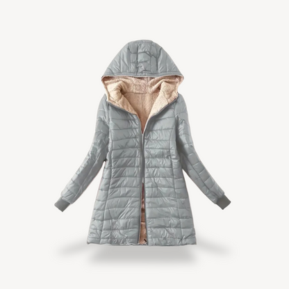 Ladies' Fuzzy Parka Winter Jacket