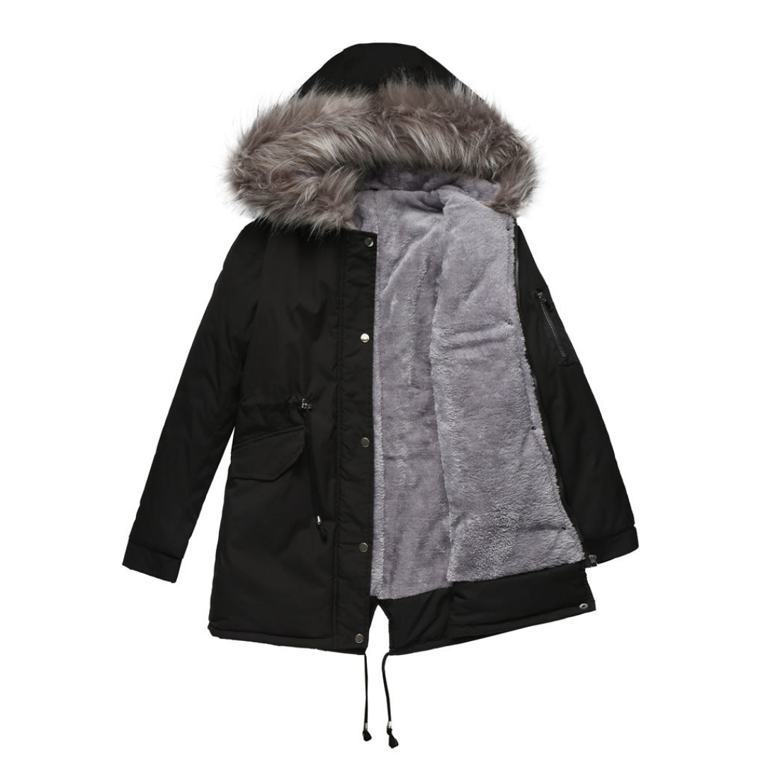 Women's Waterproof Insulated Hooded Winter Coat