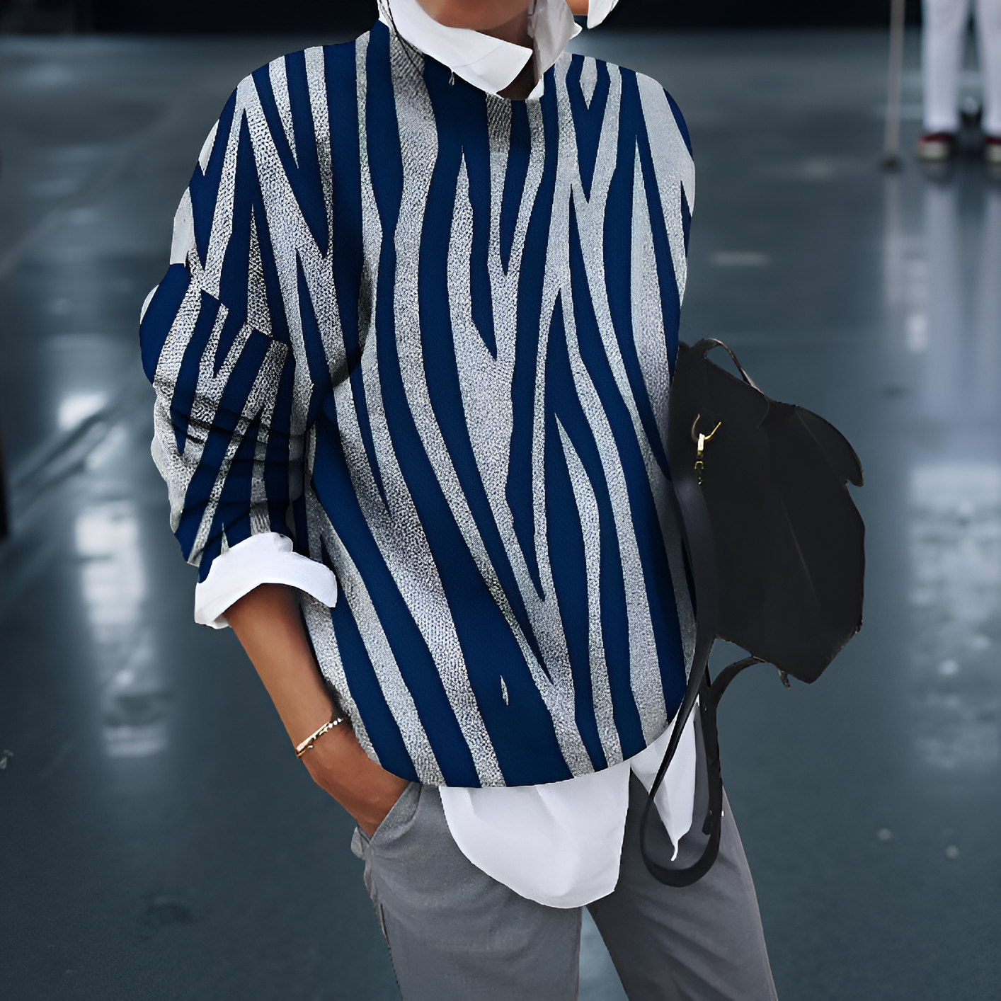 Cozy Female Classic Fit Long Sleeve Jumper