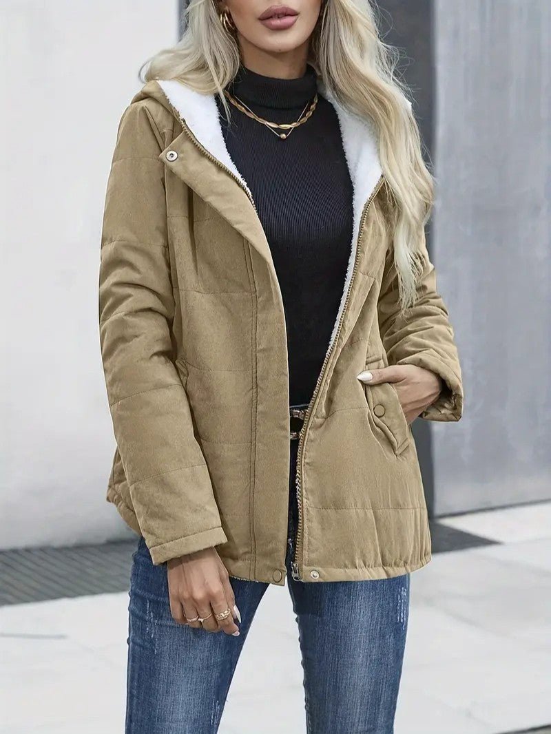 Warm Waterproof Ladies Winter Jacket