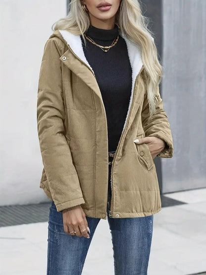 Warm Waterproof Ladies Winter Jacket