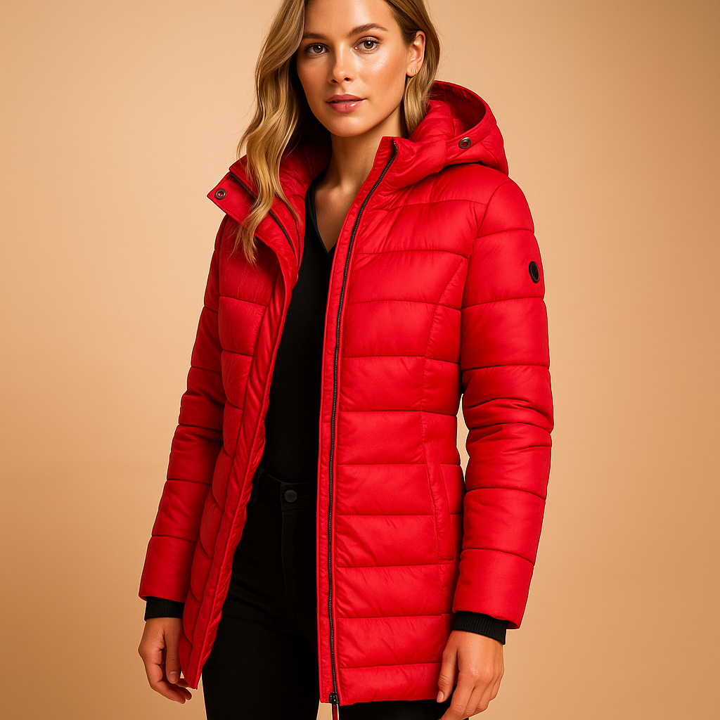 Soft Eco Friendly Women's Down Filled Coat - OutfitLondon