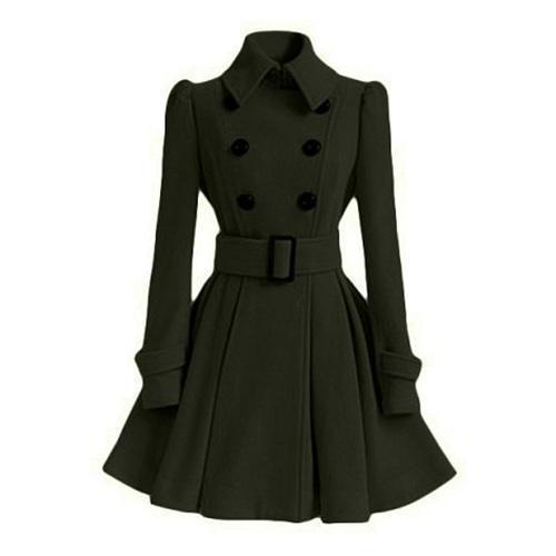 Women's Water Resistant Slim Trench Coat Jacket