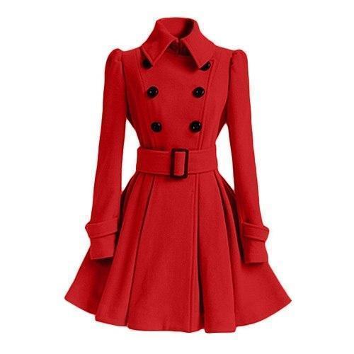 Women's Water Resistant Slim Trench Coat Jacket
