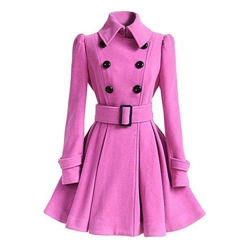 Women's Water Resistant Slim Trench Coat Jacket