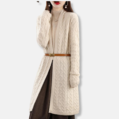 Oversized Cozy Cable Knit Sweater