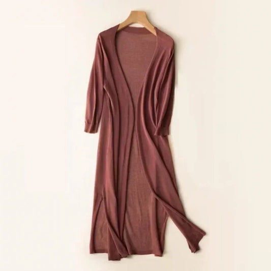 Women's Soft Relaxed Fit Cardigan Sweater - OutfitLondon