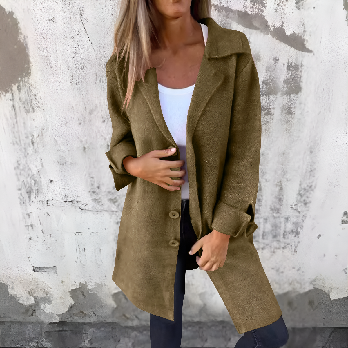 Relaxed Fit Ladies Large Winter Parka Coat