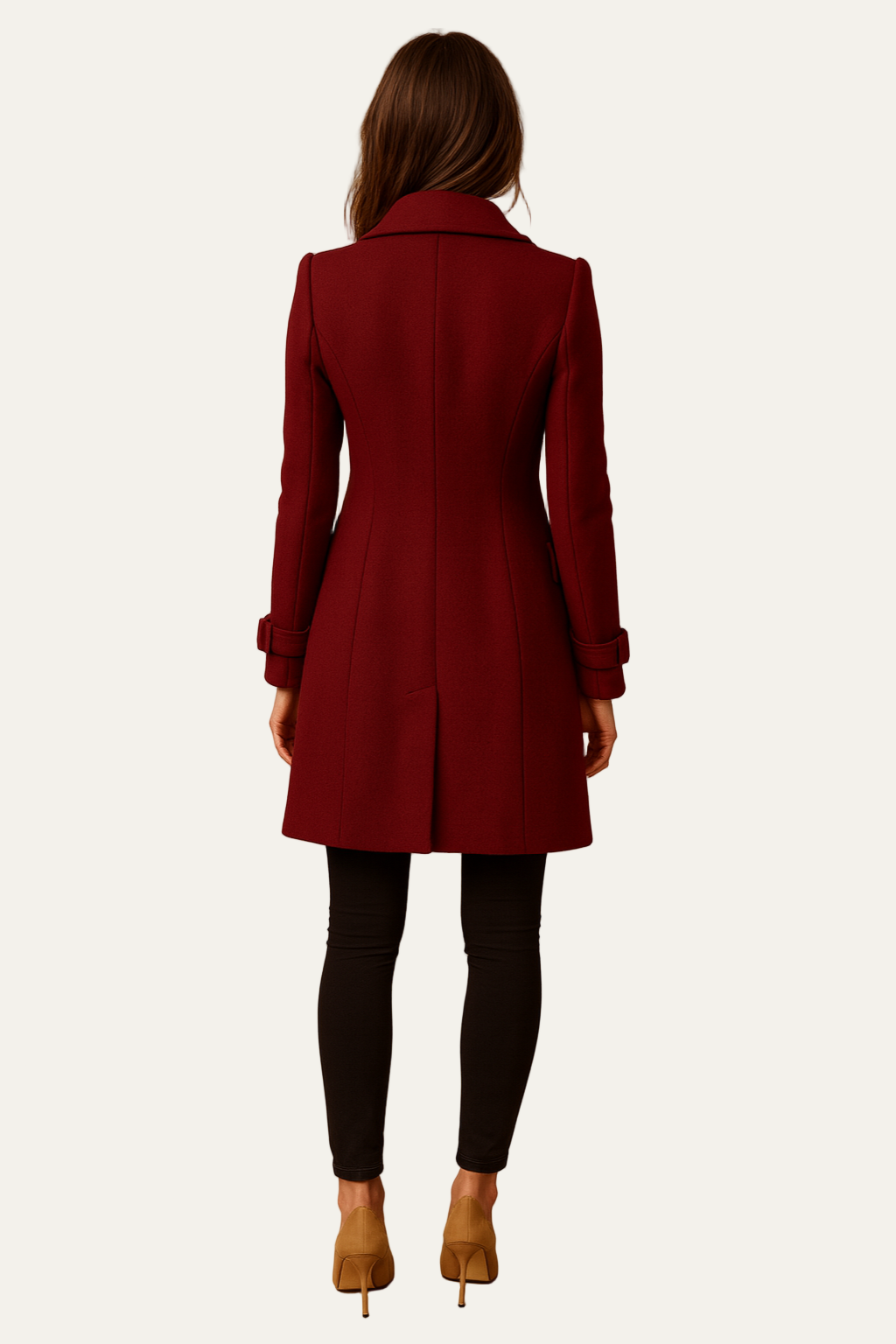 Classic Fit Women's Double Breasted Coat