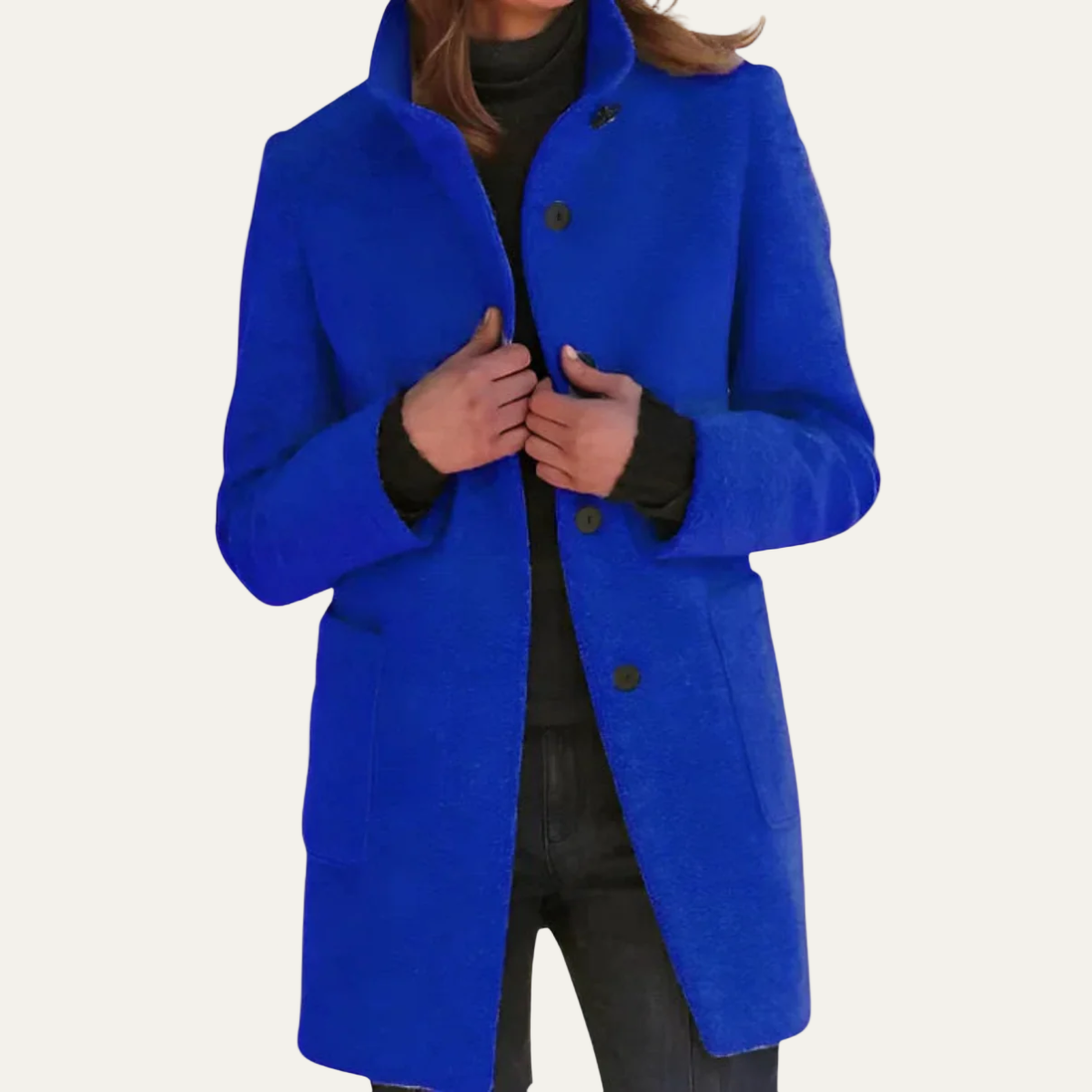 Ladies Classic Long Winter Coat