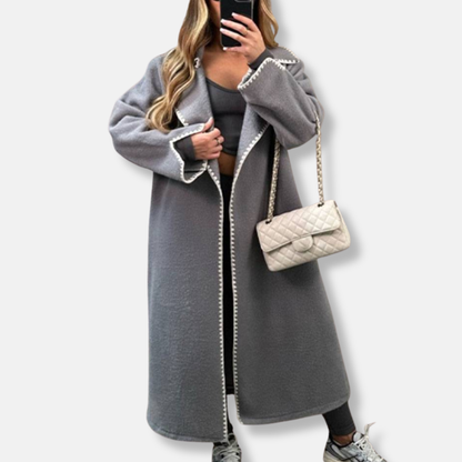 Chic Ladies Oversized Trench Coat