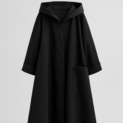Waterproof Women's Oversized Hooded Trench Coat