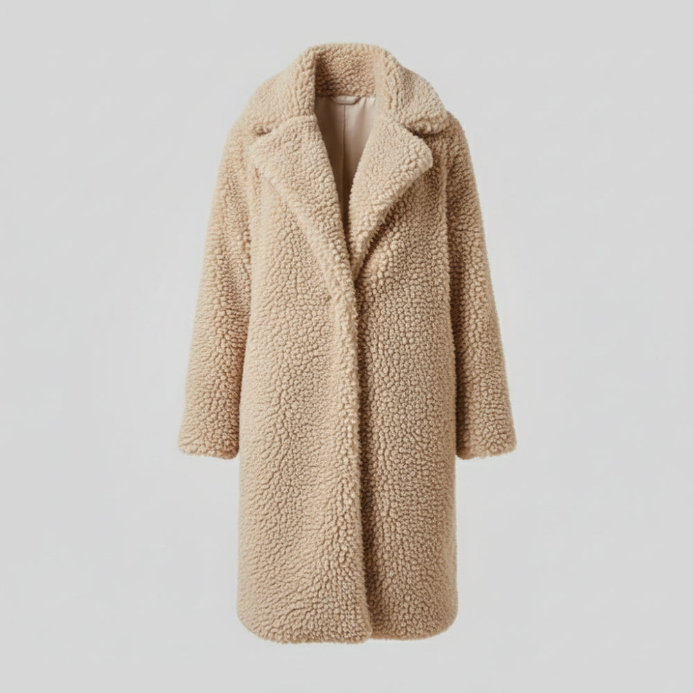 Warm Faux Fur Teddy Women's Winter Coat