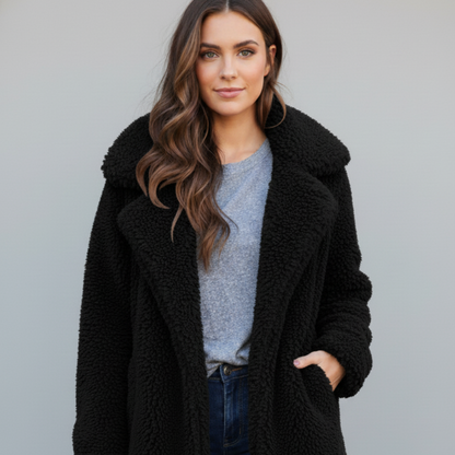 Warm Faux Fur Teddy Women's Winter Coat