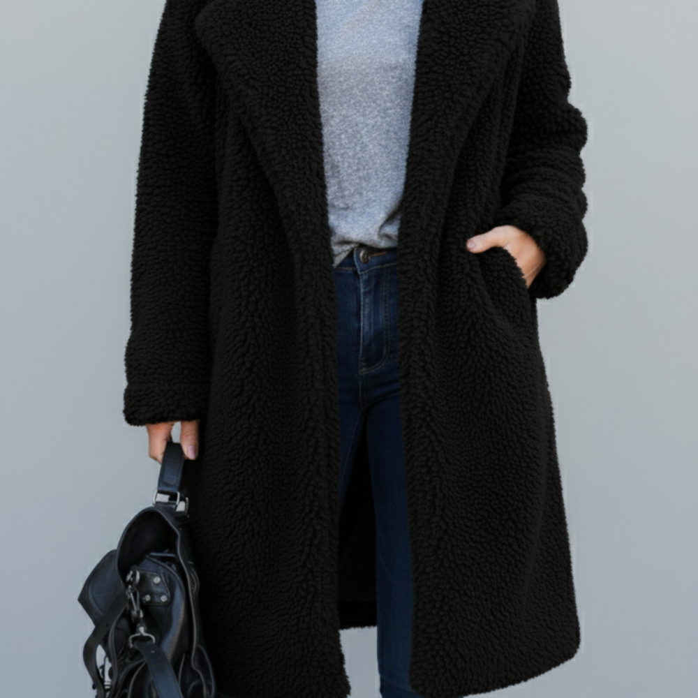 Warm Faux Fur Teddy Women's Winter Coat