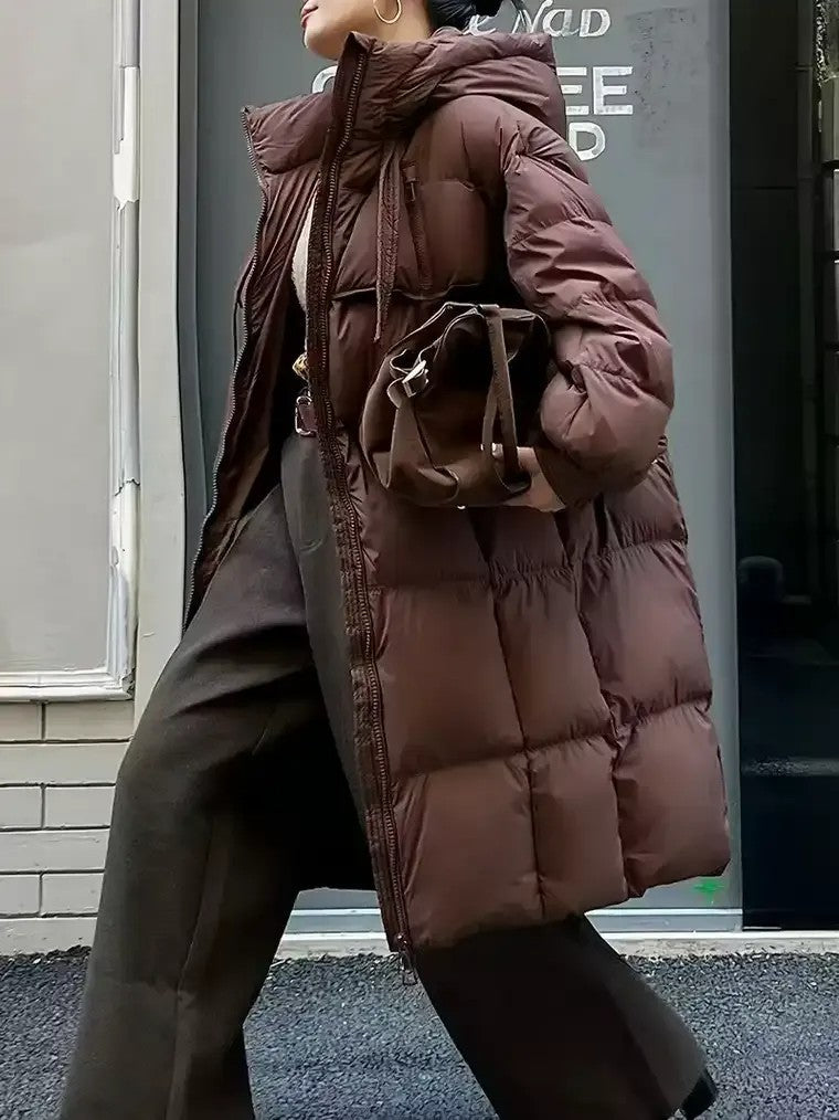 Insulated Ladies Winter Down Jacket Coat