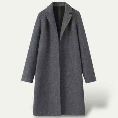 Classic Ladies Mid-Length Winter Coat - OutfitLondon