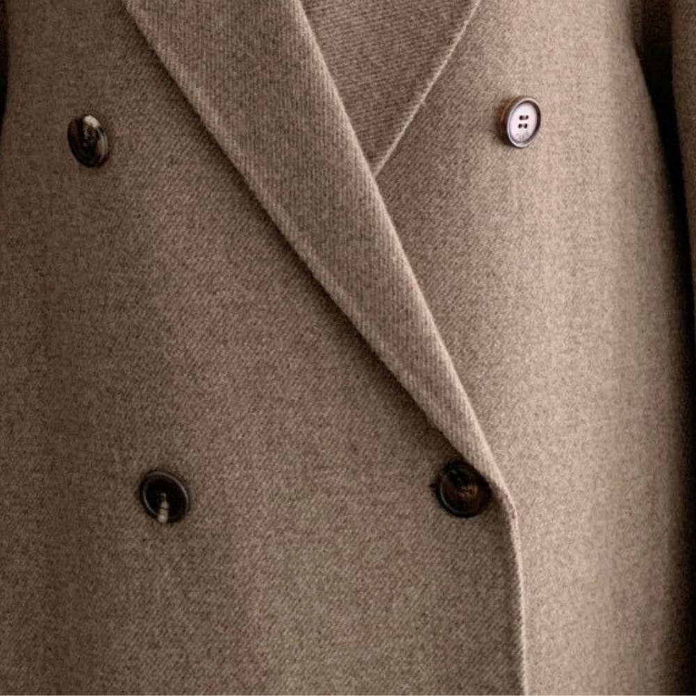 Ladies Classic Double Button Trench Coat