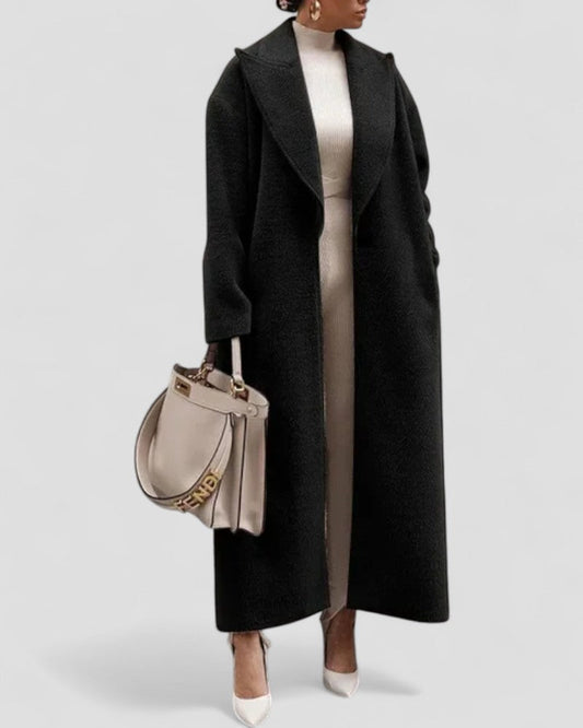 Ladies' Classic Fake Fur Winter Coat - OutfitLondon