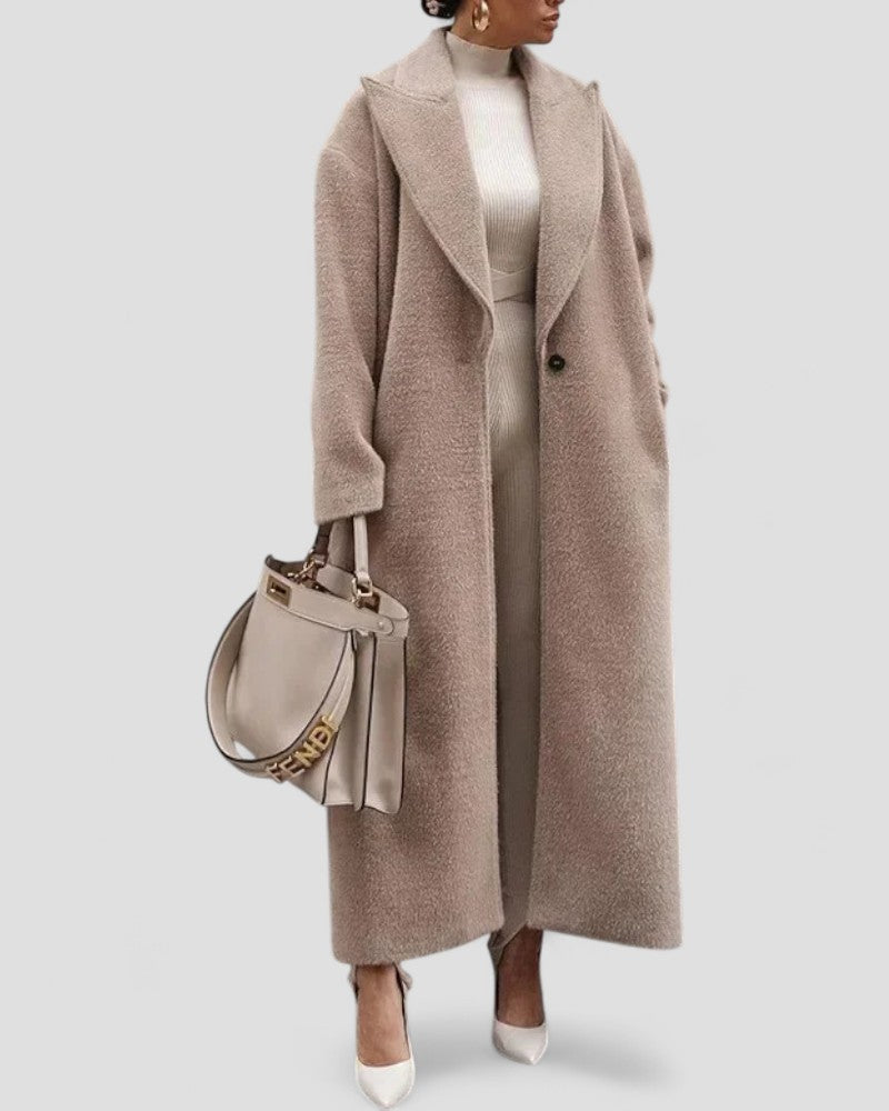 Ladies' Classic Fake Fur Winter Coat