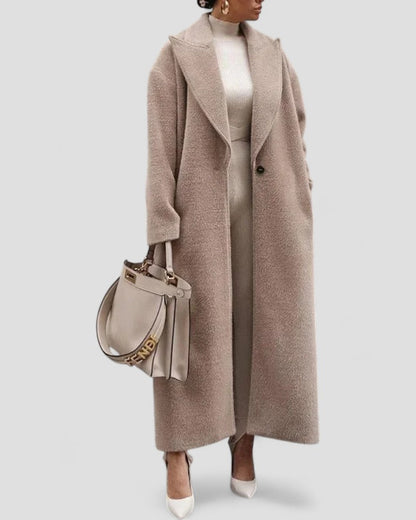 Ladies' Classic Fake Fur Winter Coat
