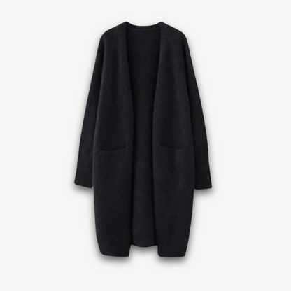 Casual Oversized Open Cardigan
