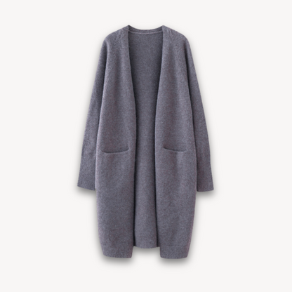 Casual Oversized Open Cardigan
