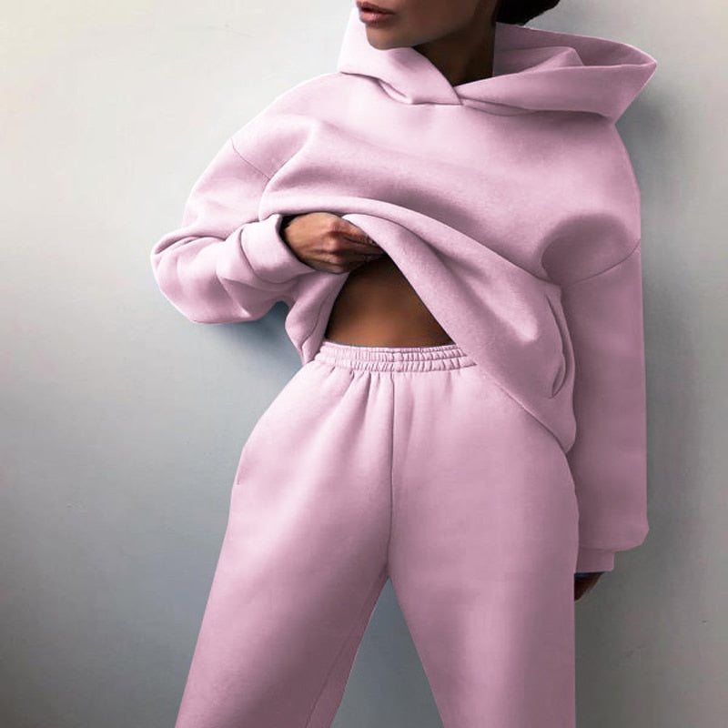 Cozy Women's Hoodie Sweat Suit