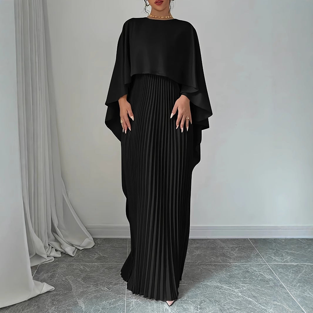 Elegant Loose Fit Floor Length Dress