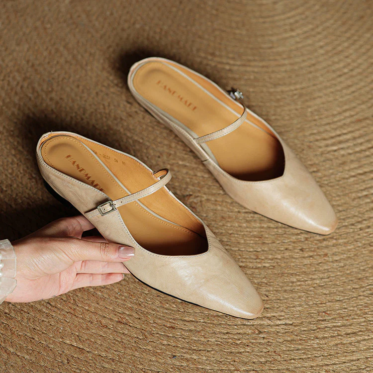 Ladies Real Leather Pumps Shoes