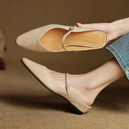 Ladies Real Leather Pumps Shoes