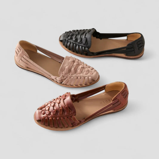 Comfortable Women's Leather Walking Sandals for Daily Wear - OutfitLondon