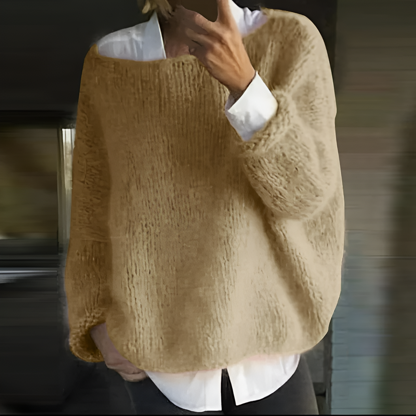 Women's Big Cozy Cable Knit Sweater
