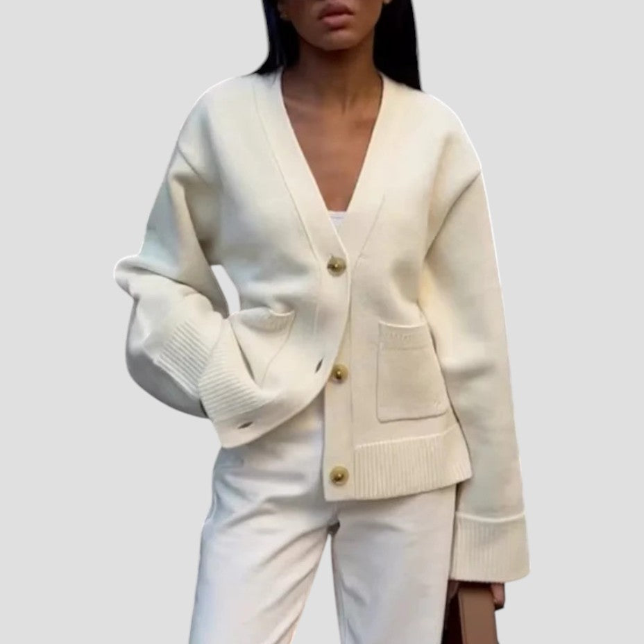 Women's Chic Short Sleeve Cardigan - OutfitLondon