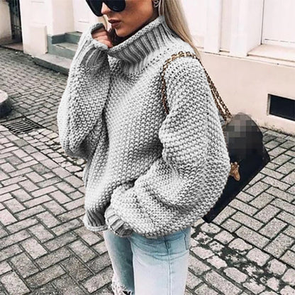 Soft Oversized Ladies Thick Winter Sweater Jumper