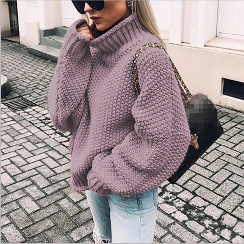 Soft Oversized Ladies Thick Winter Sweater Jumper