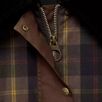 Classic Plaid Oversized Women's Coat