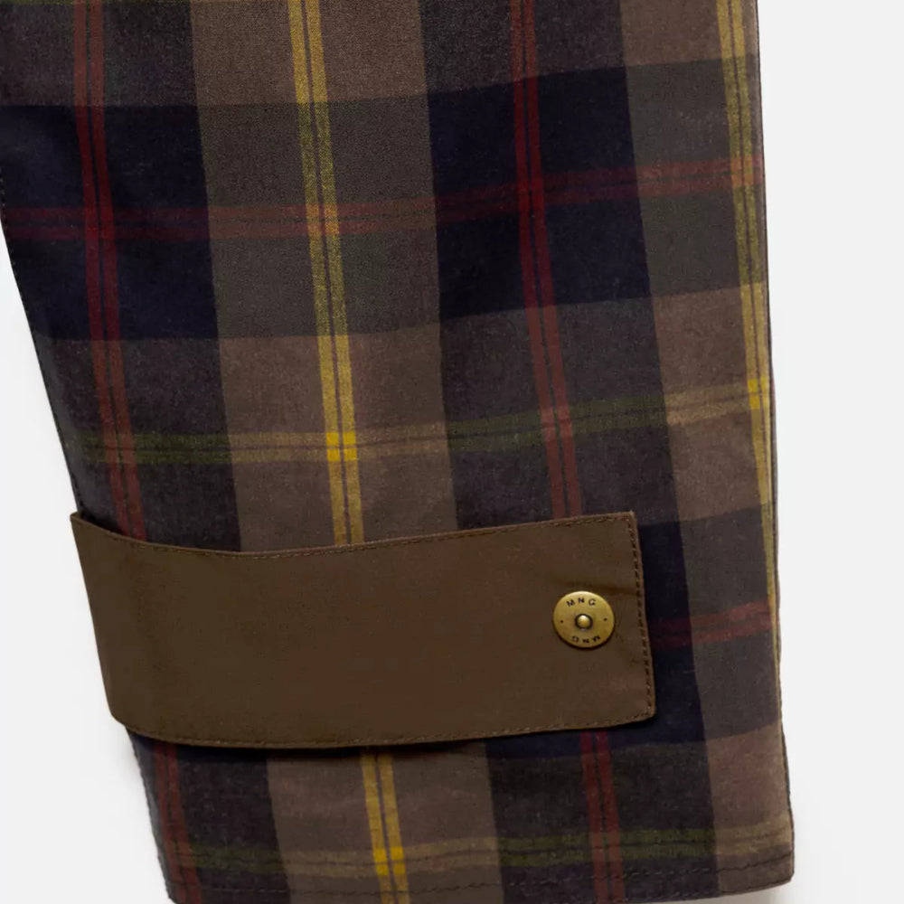 Classic Plaid Oversized Women's Coat