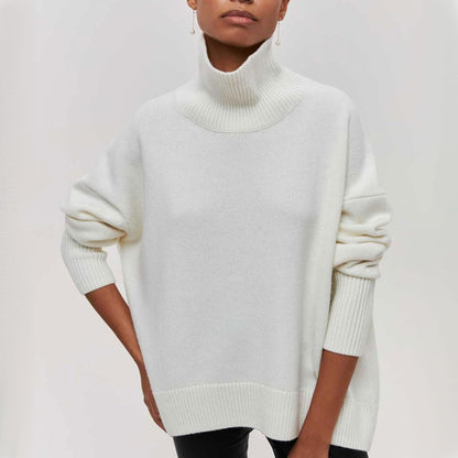 Warm Women's Thick Cable Knit Sweater
