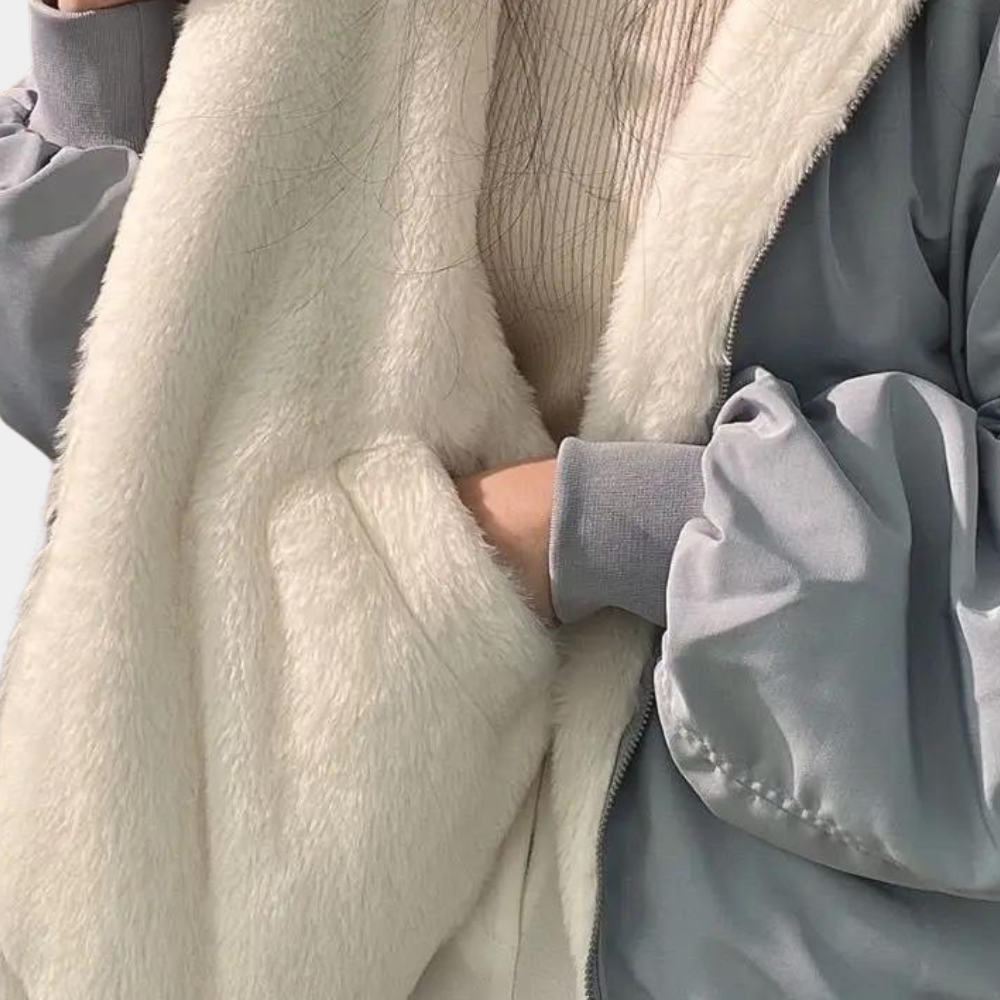 Warm Women's Plus Size Down Jacket