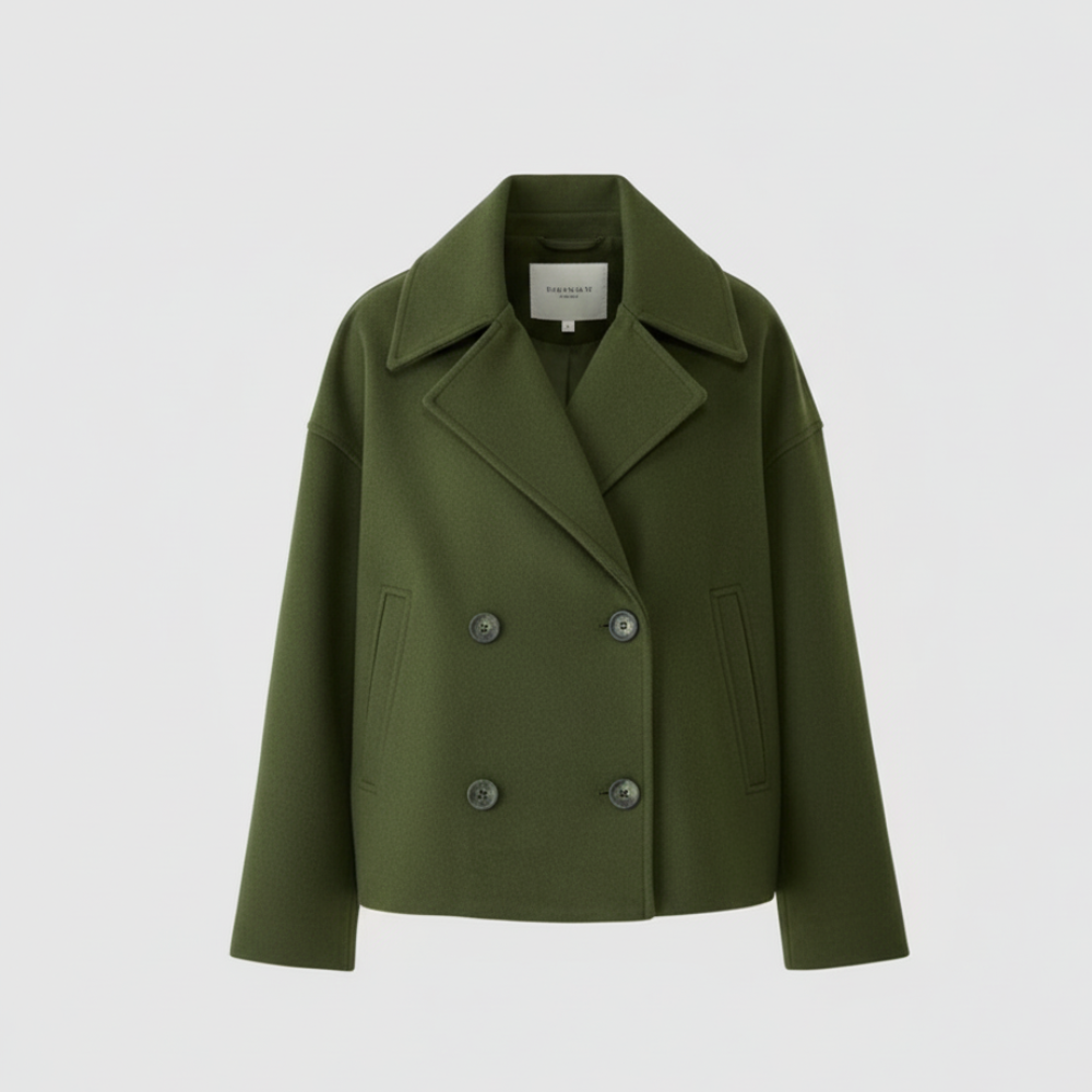 Tiffany | Women's Plus Size Wool Trench Coat