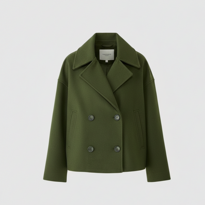 Tiffany | Women's Plus Size Wool Trench Coat