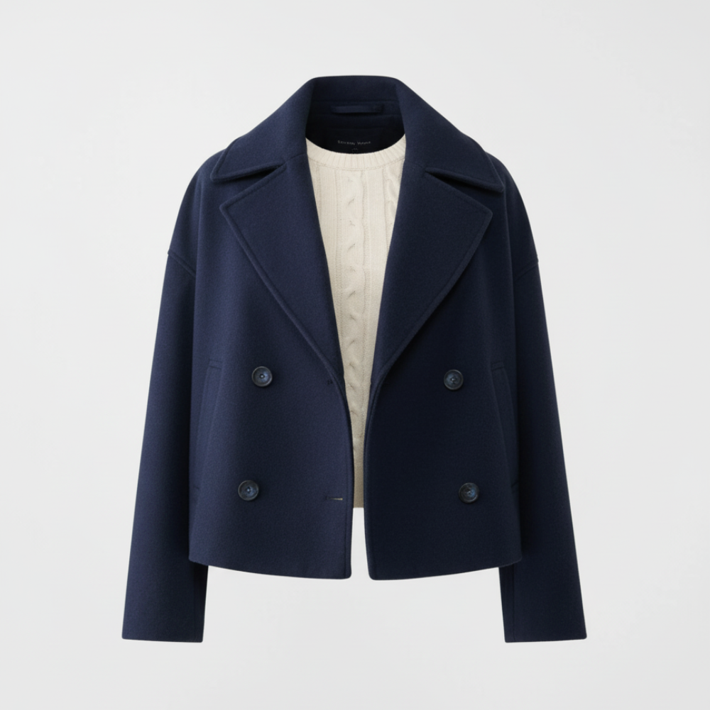 Tiffany | Women's Plus Size Wool Trench Coat
