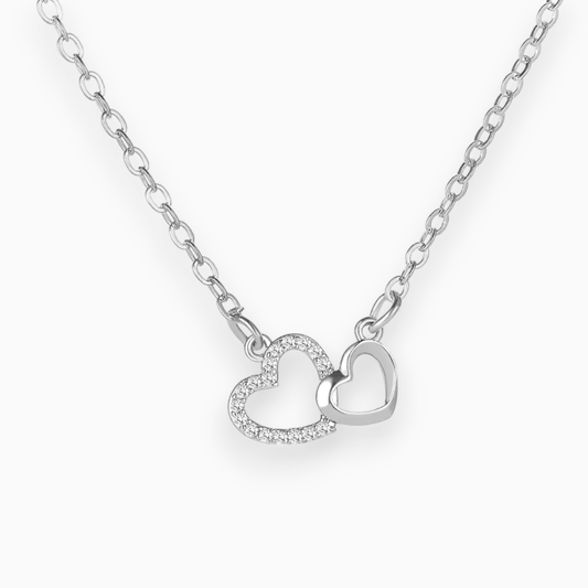 Simple Sterling Silver Pendant Necklace - OutfitLondon